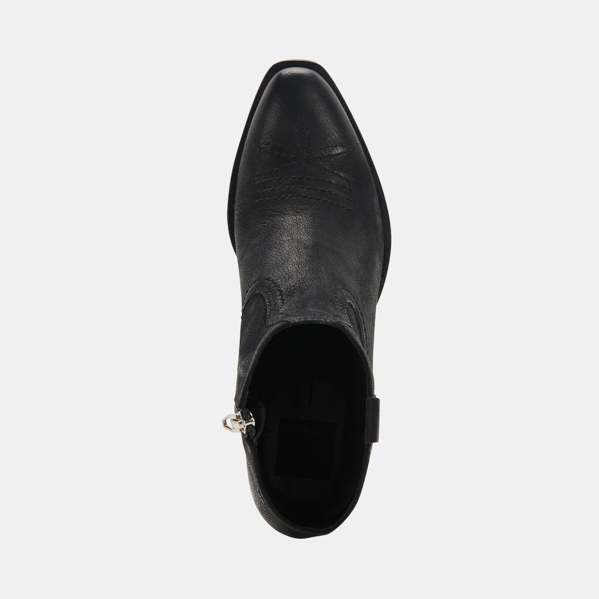SILMA BOOTIES BLACK LEATHER - Image 9