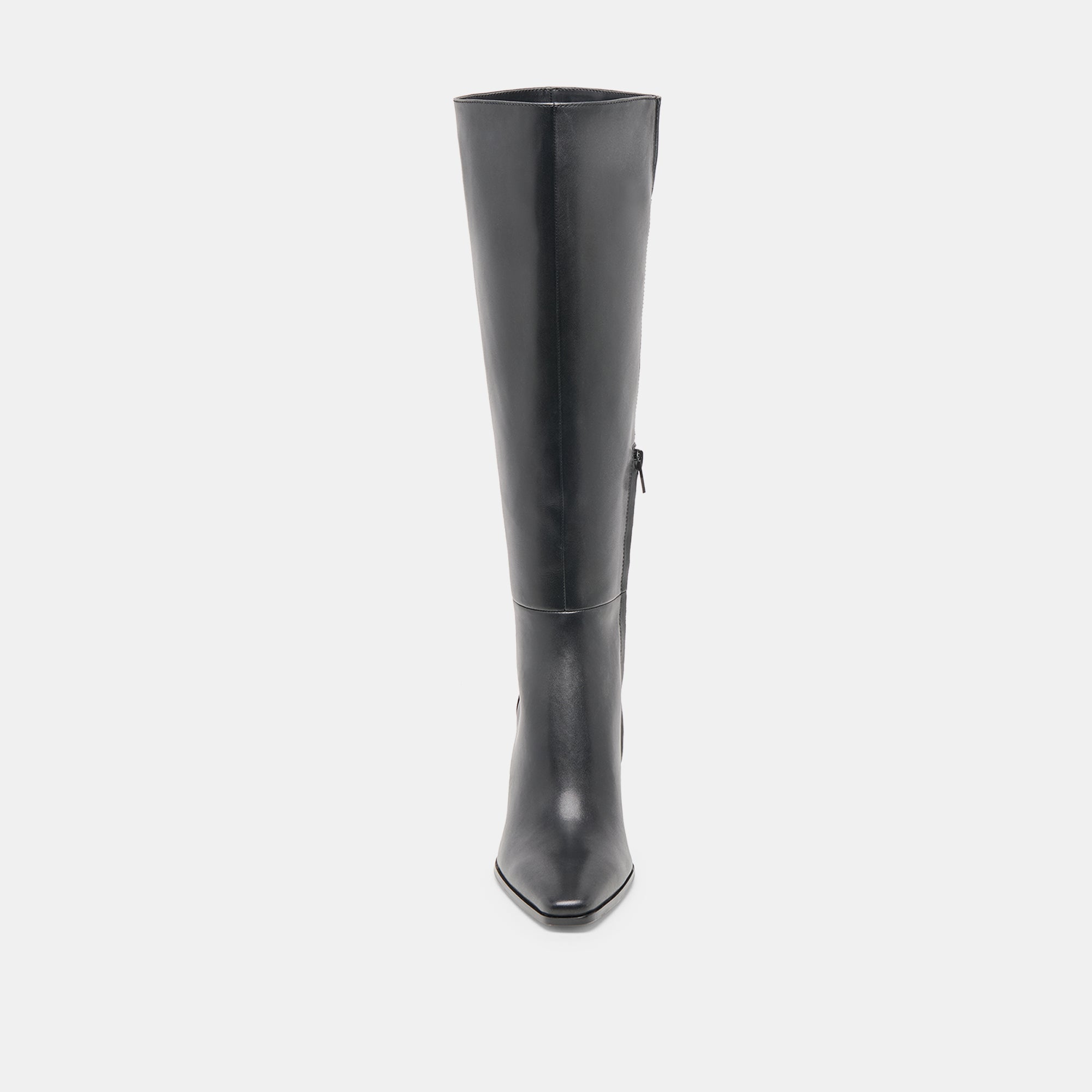 EMMI WIDE CALF BOOTS BLACK LEATHER - Image 7