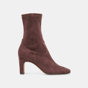 ROAN BOOTS MAHOGANY STELLA SUEDE