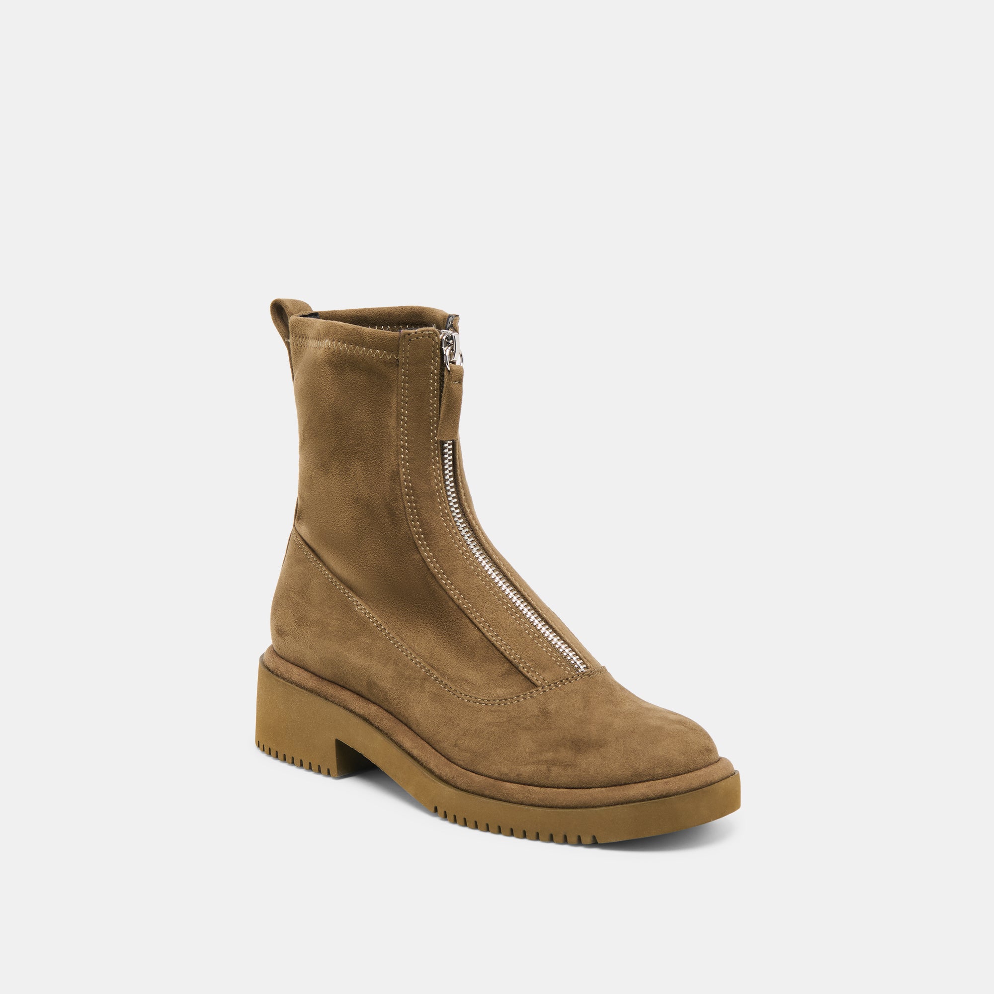 SHANTE BOOTS DK OLIVE STELLA SUEDE - Image 2