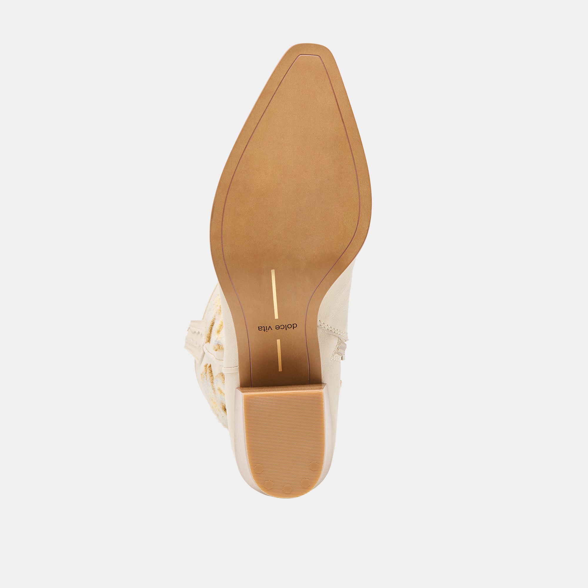 VILA BOOTS IVORY LEATHER - Image 9