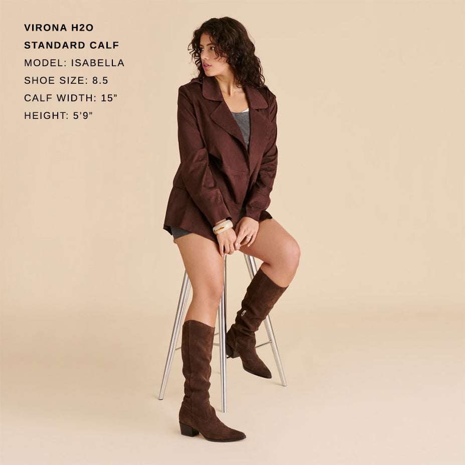 VIRONA H2O BOOTS DK BROWN SUEDE - Image 4