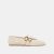 BONE PERFORATED SUEDE