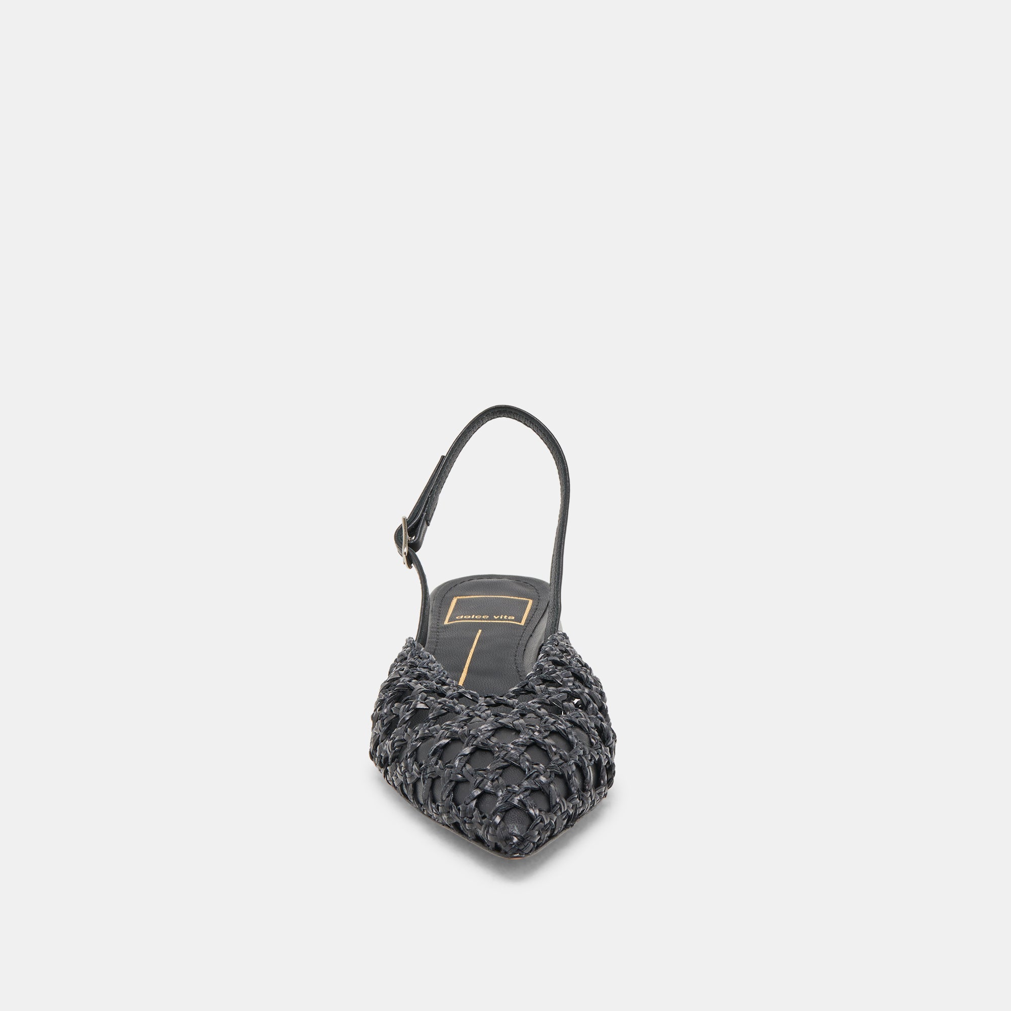 CYNDI FLATS BLACK WOVEN - Image 7