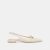 OFF WHITE CRINKLE PATENT