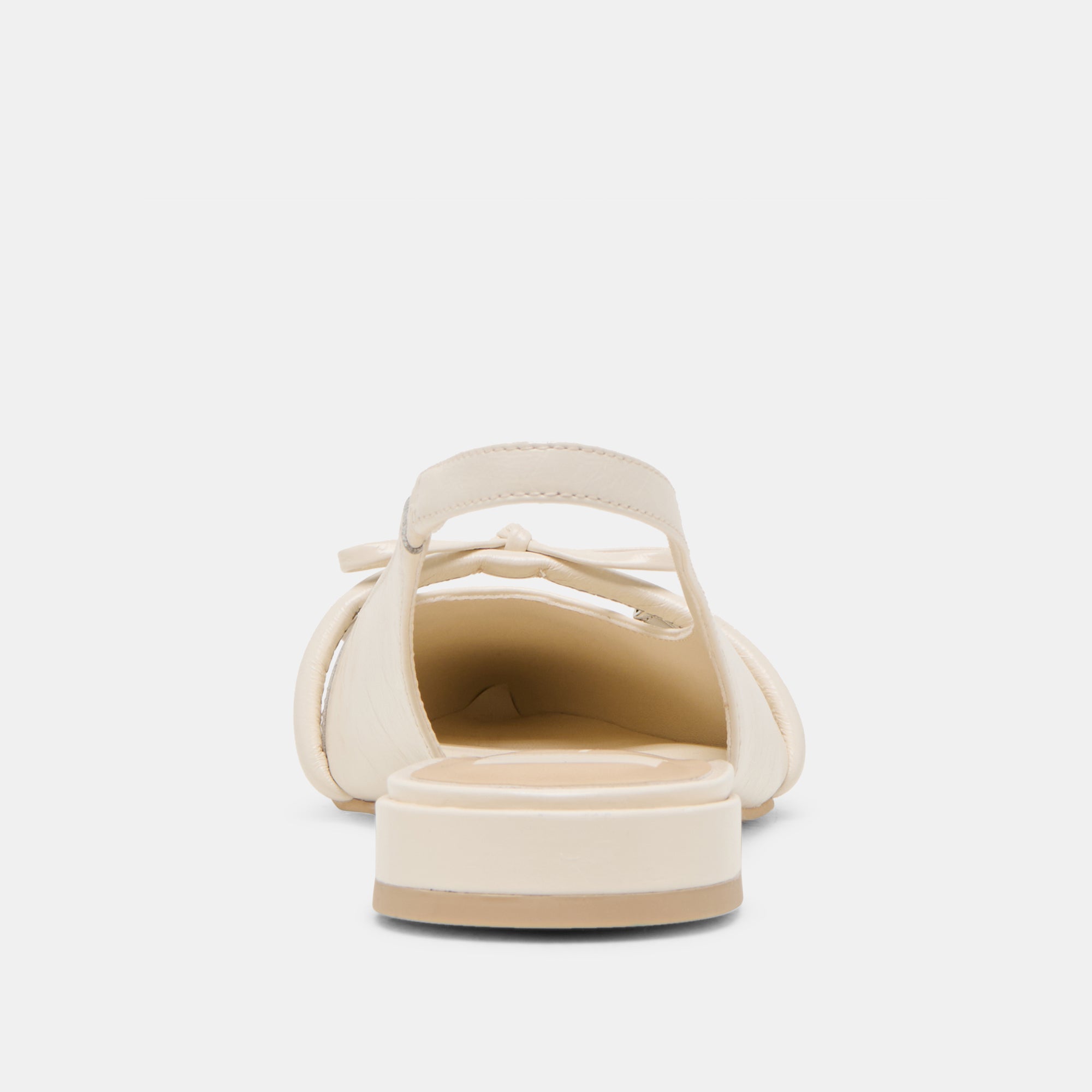 PAYGE FLATS OFF WHITE CRINKLE PATENT - Image 7