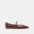 CRANBERRY CRINKLE PATENT