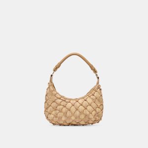 POSITANO SHOULDER BAG NATURAL RAFFIA