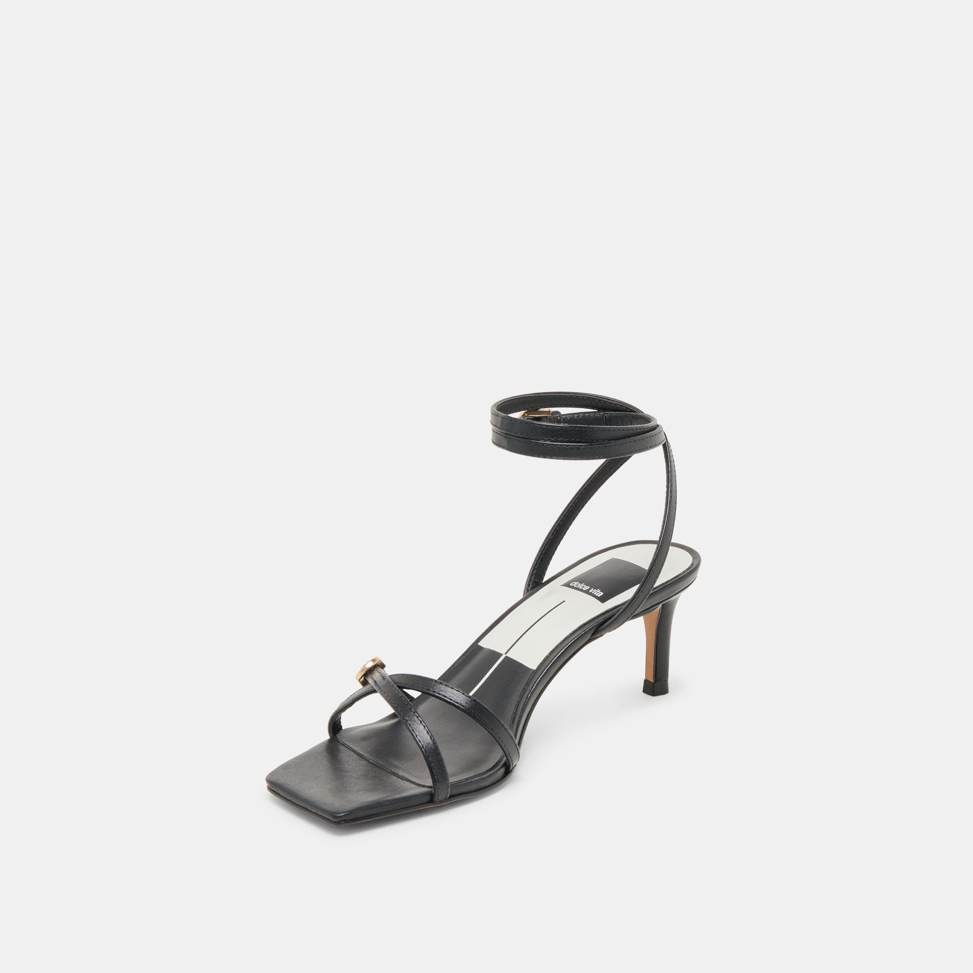BAMBY HEELS BLACK LEATHER - Image 7