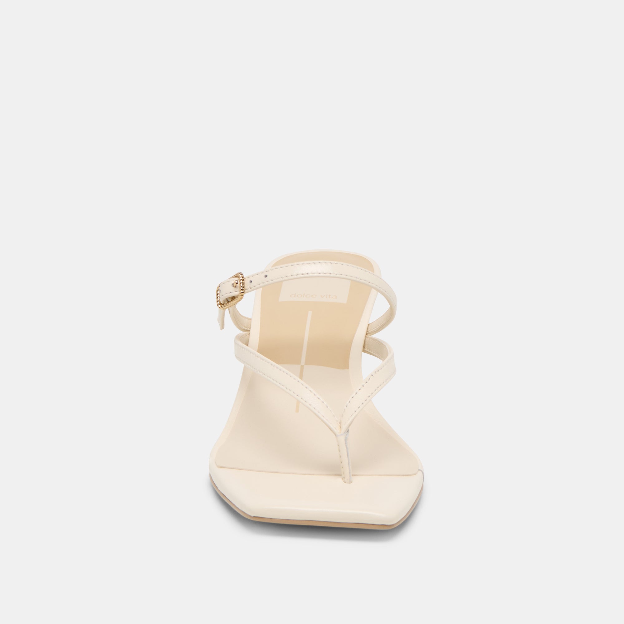 BIAGA HEELS OFF WHITE LEATHER - Image 6