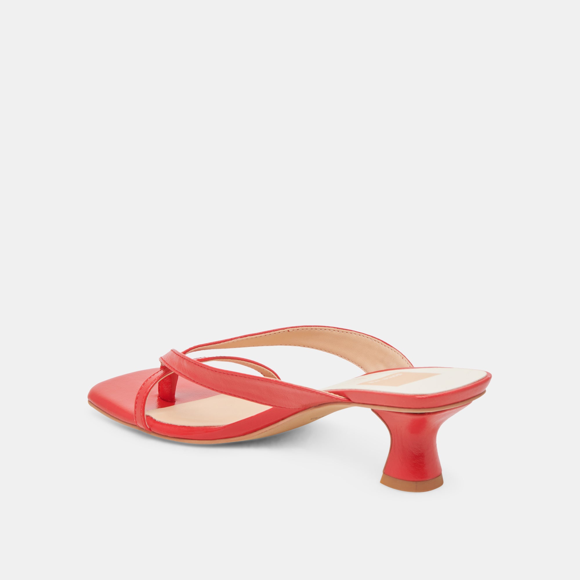 BREVEL WIDE HEELS CHILI LEATHER - Image 5