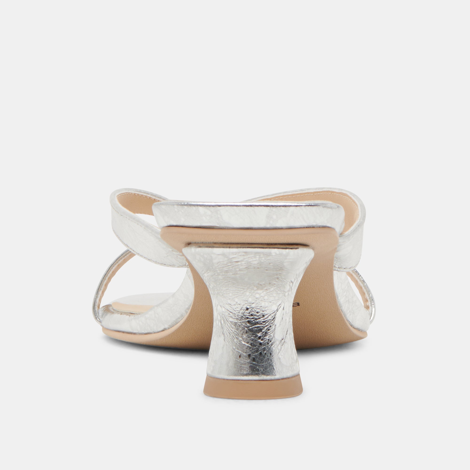 BREVEL HEELS SILVER DISTRESSED LEATHER - Image 8