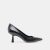 NOIR CROCO EMBOSSED LEATHER