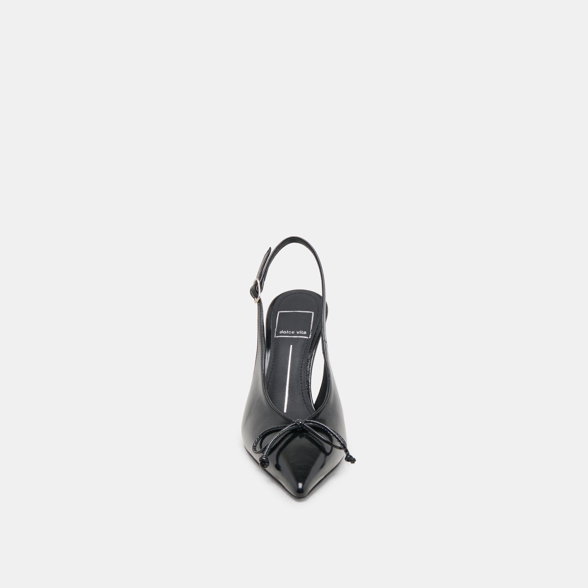 GEENA HEELS BLACK LEATHER - Image 6