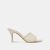 WHITE YELLOW FLORAL MESH