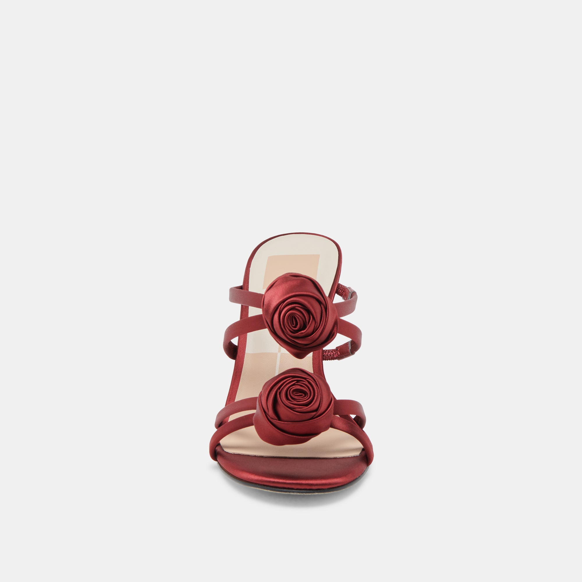 LINZY HEELS WINE SATIN - Image 6