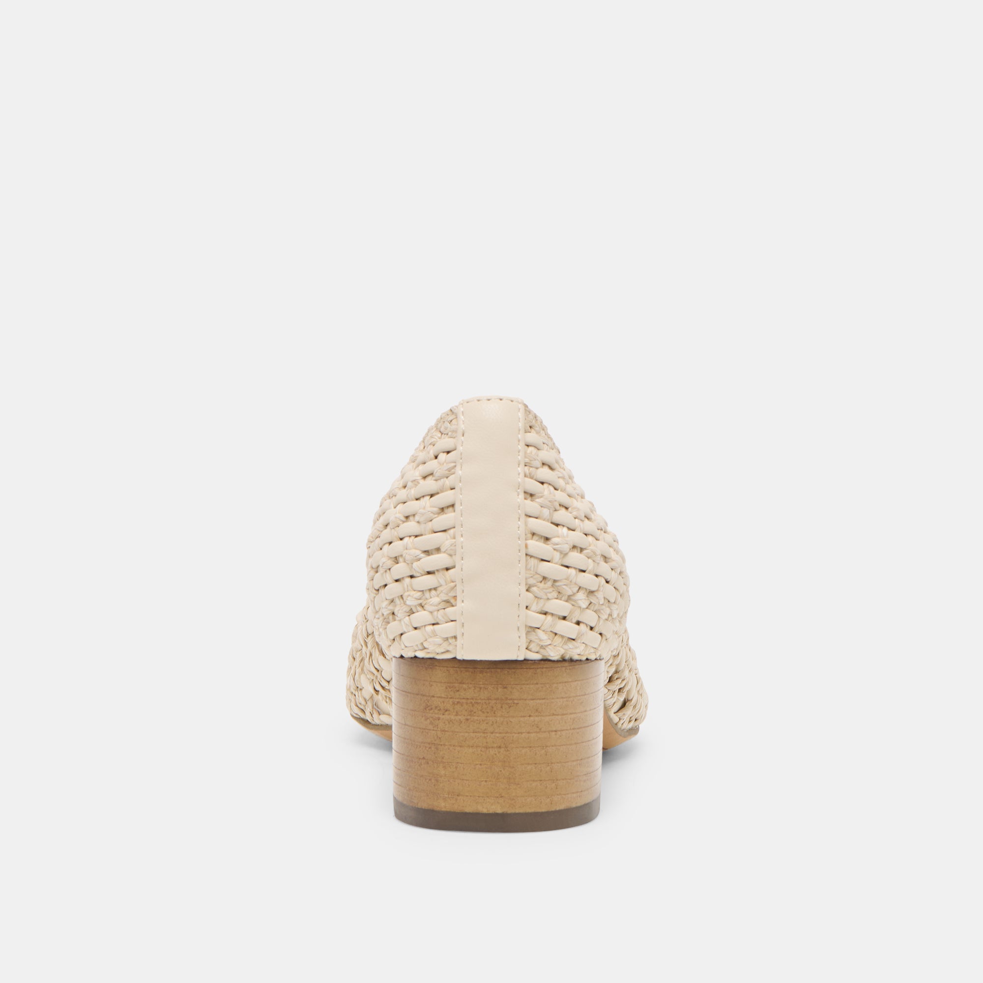 LULA HEELS IVORY MULTI WOVEN RAFFIA - Image 9