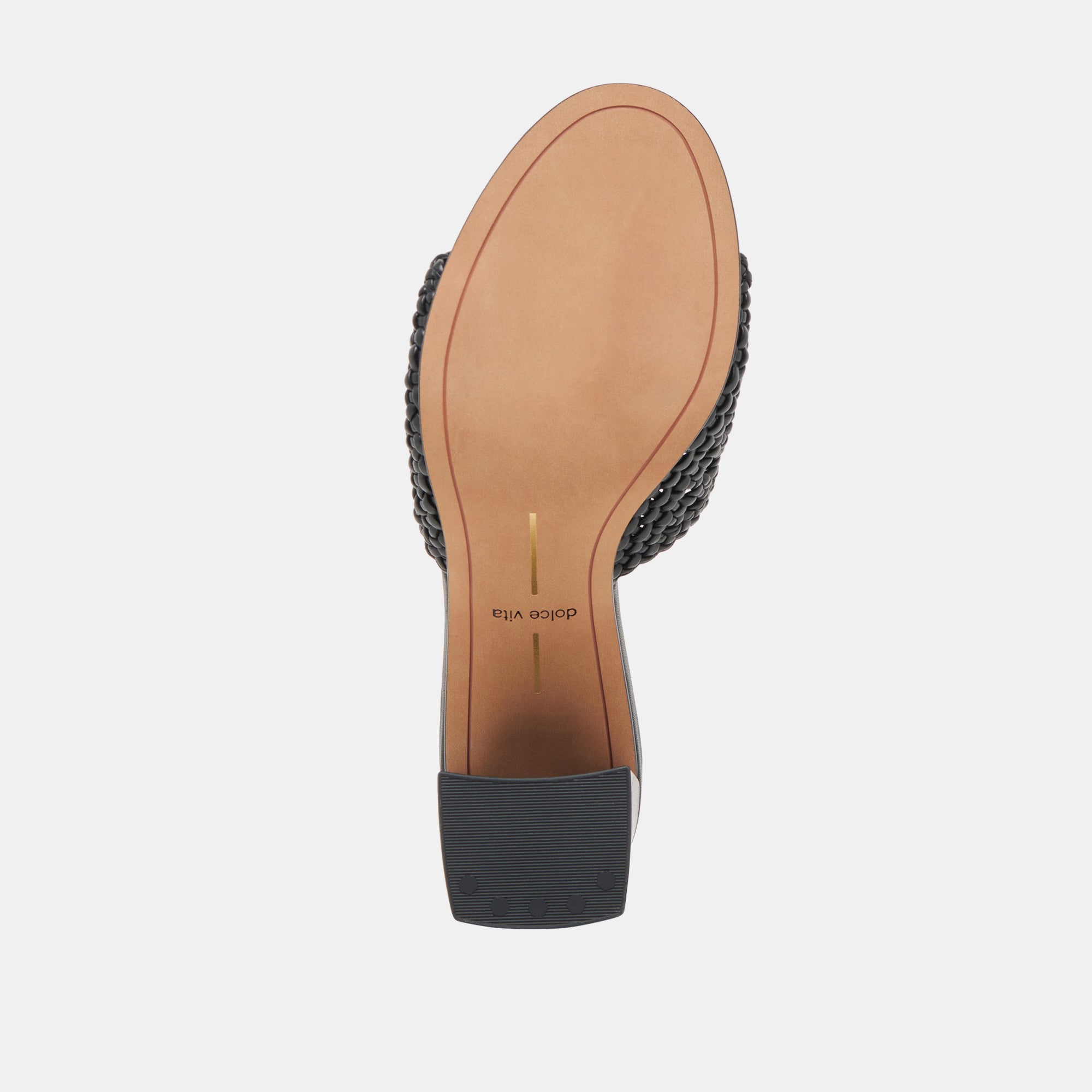 MARGOE HEELS BLACK WOVEN STELLA - Image 11
