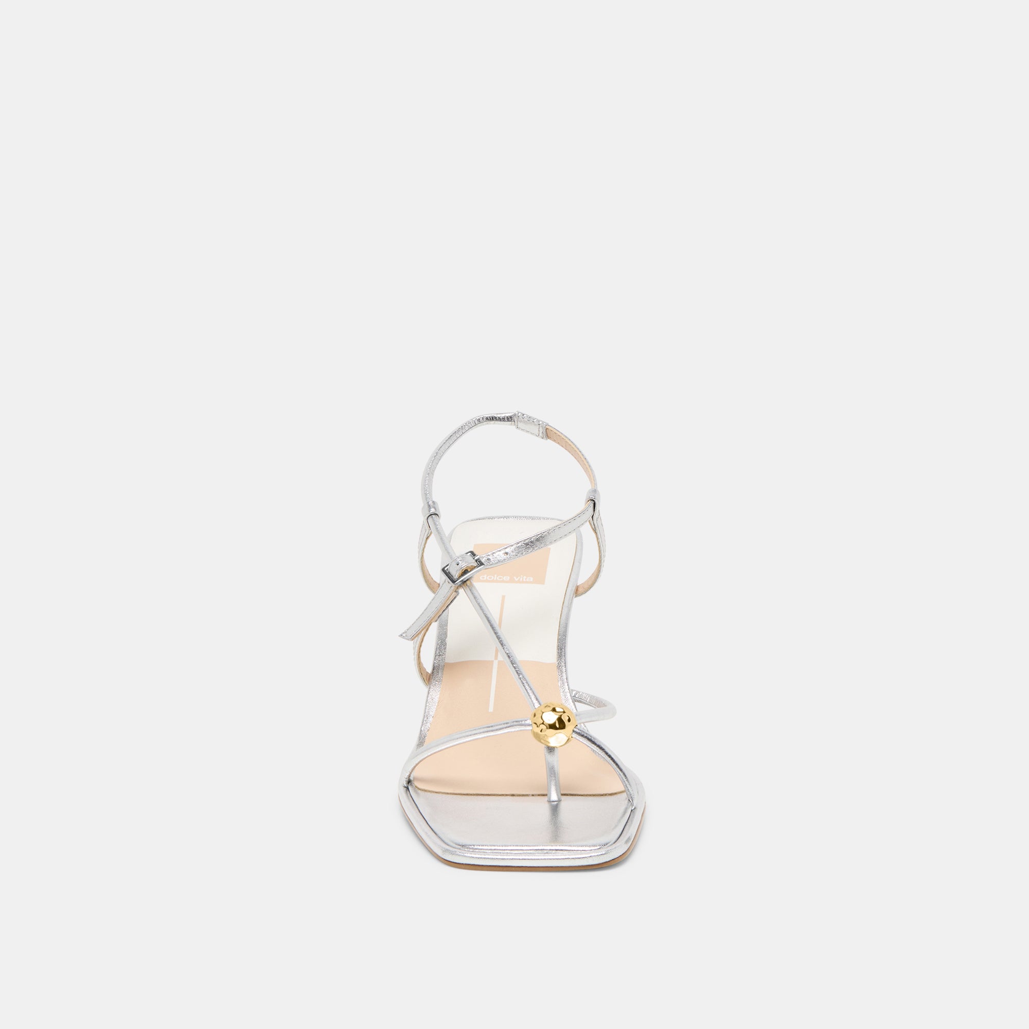 MYLEE HEELS SILVER DISTRESSED LEATHER - Image 6