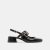 MIDNIGHT CRINKLE PATENT LEATHER