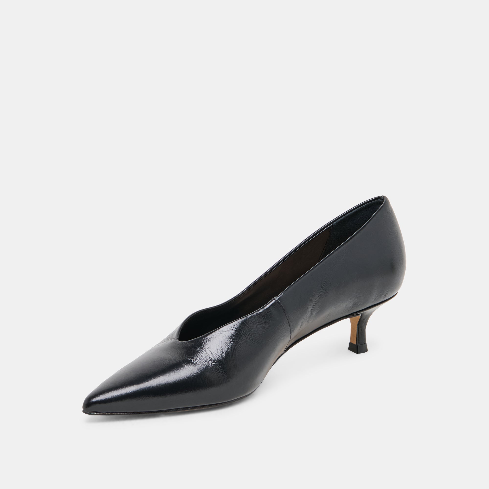 ALWYN HEELS MIDNIGHT CRINKLE PATENT - Image 7