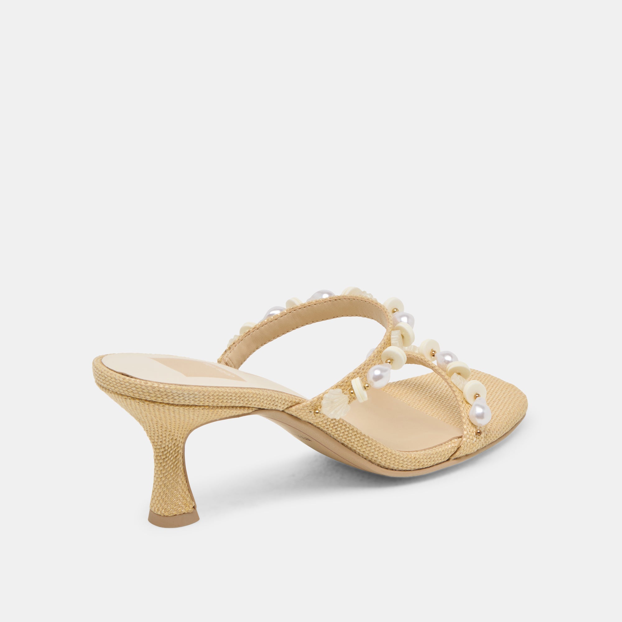 GRASON HEELS LT NATURAL RAFFIA - Image 3
