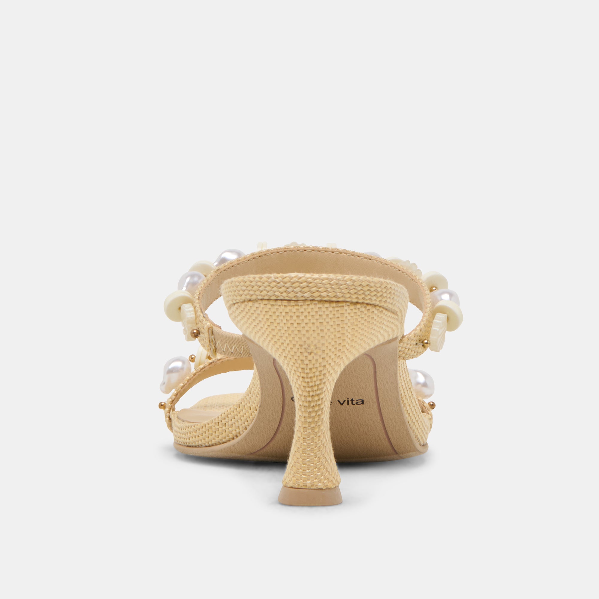 GRASON HEELS LT NATURAL RAFFIA - Image 7