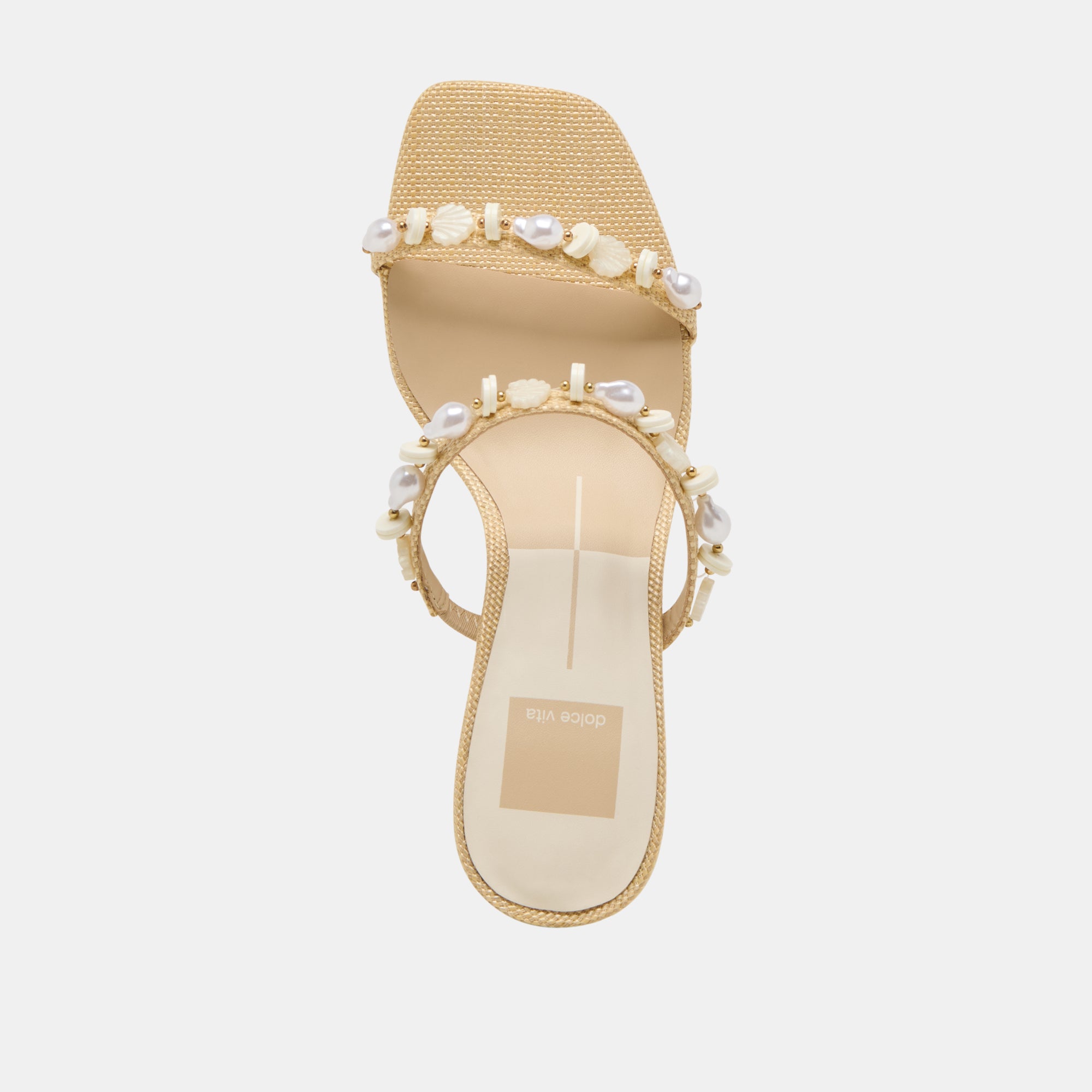 GRASON HEELS LT NATURAL RAFFIA - Image 8