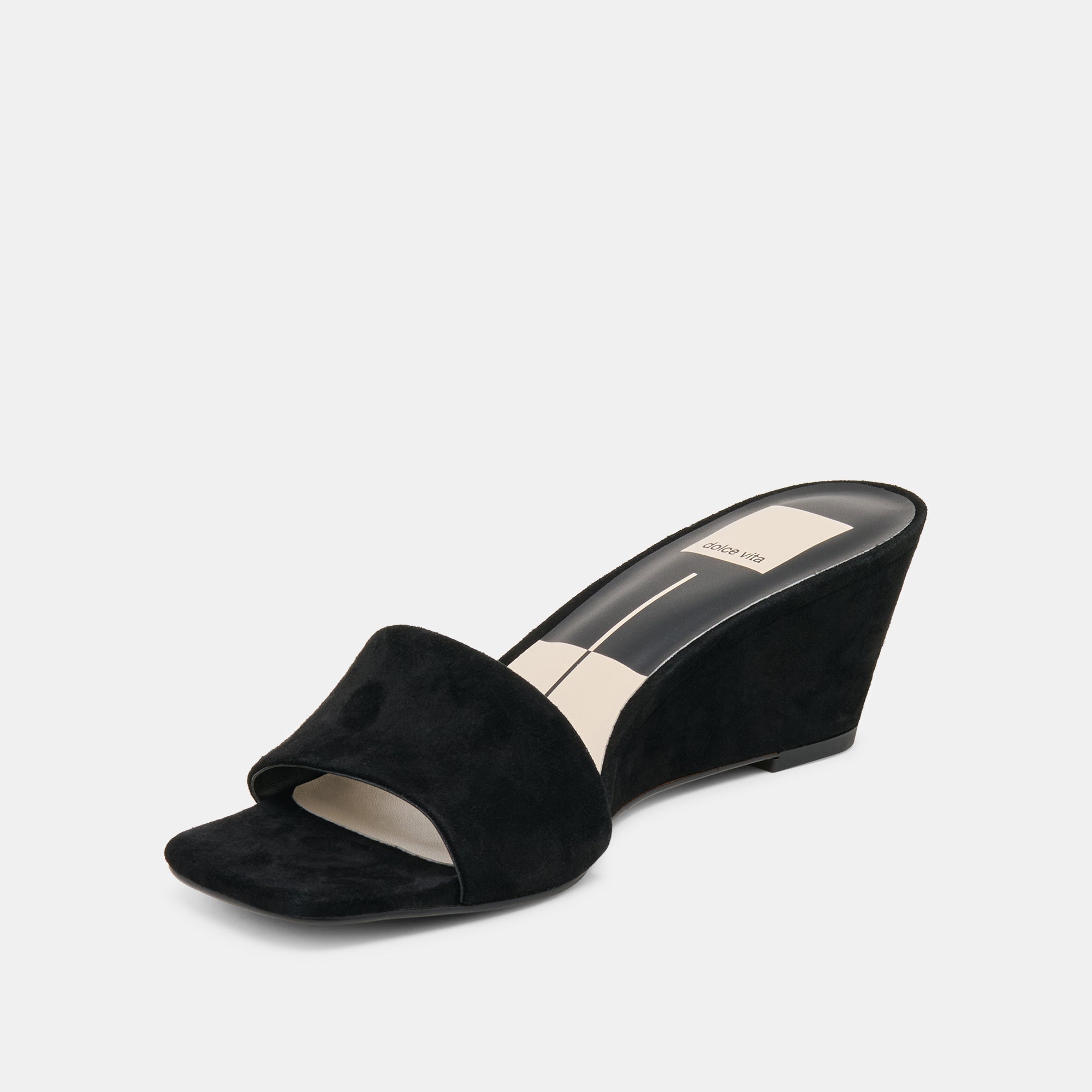 QAILY WEDGES ONYX SUEDE - Image 4