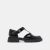 MIDNIGHT CRINKLE PATENT LEATHER