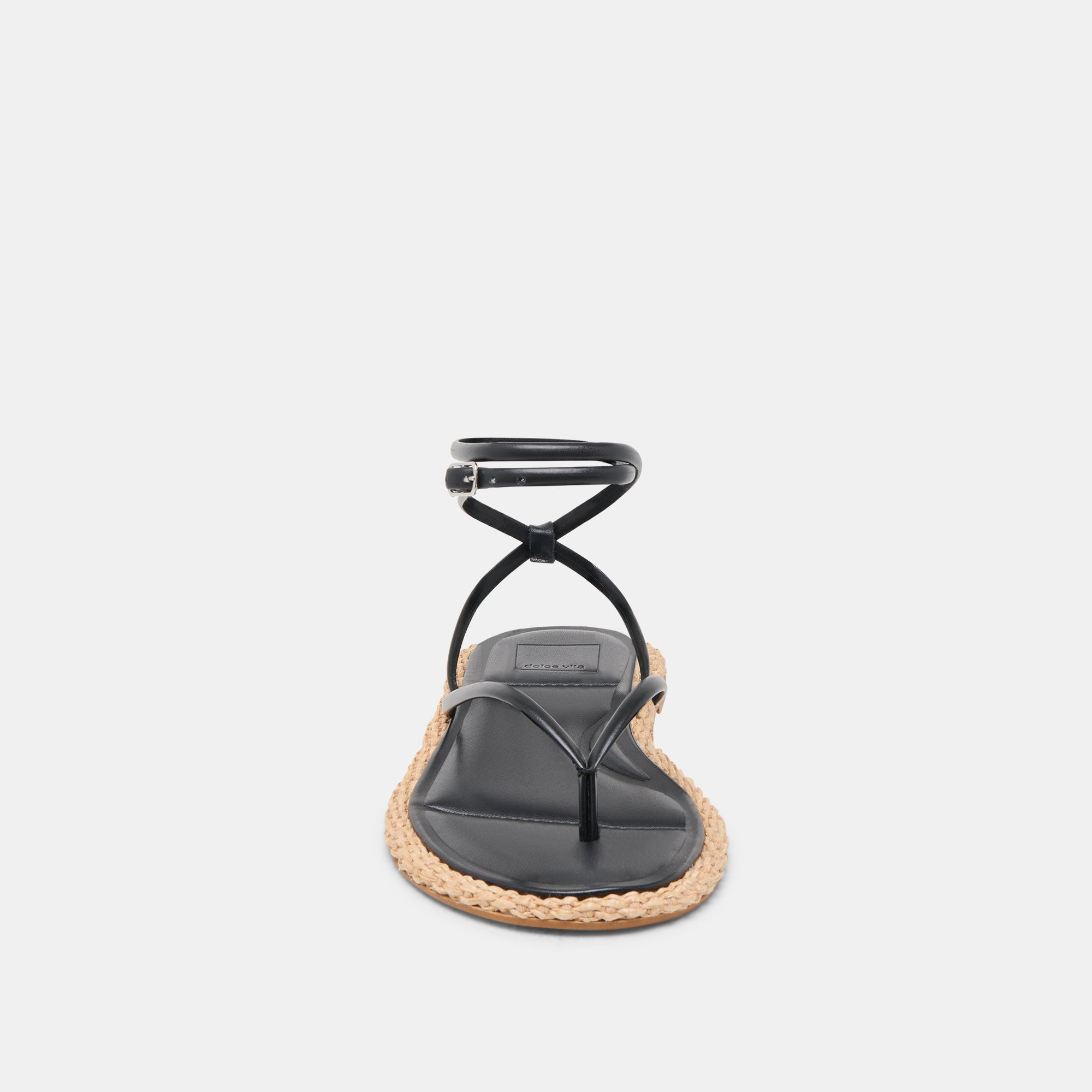 COVE SANDALS BLACK LEATHER - Image 7