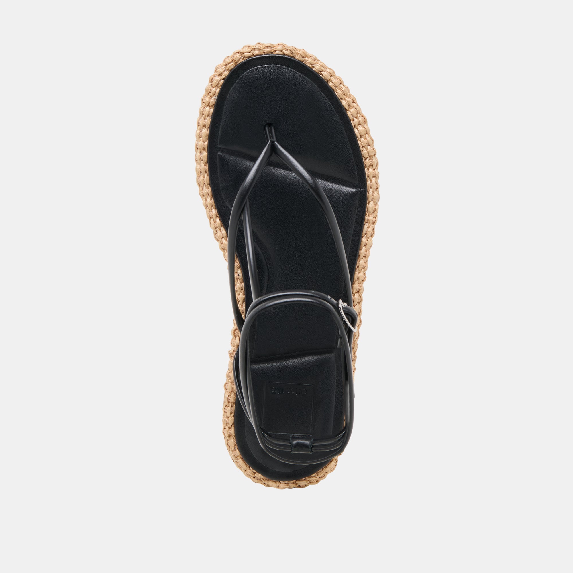 COVE SANDALS BLACK LEATHER - Image 9