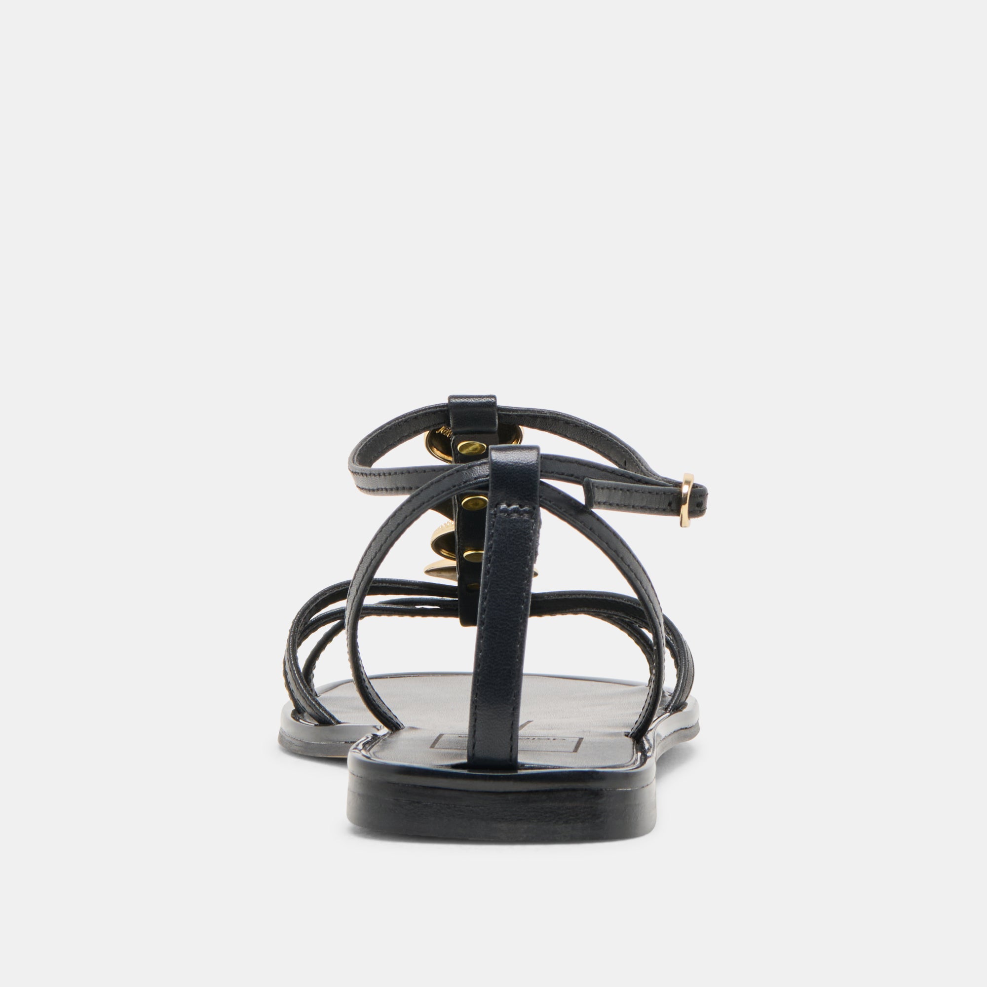 FAUN SANDALS BLACK LEATHER - Image 9