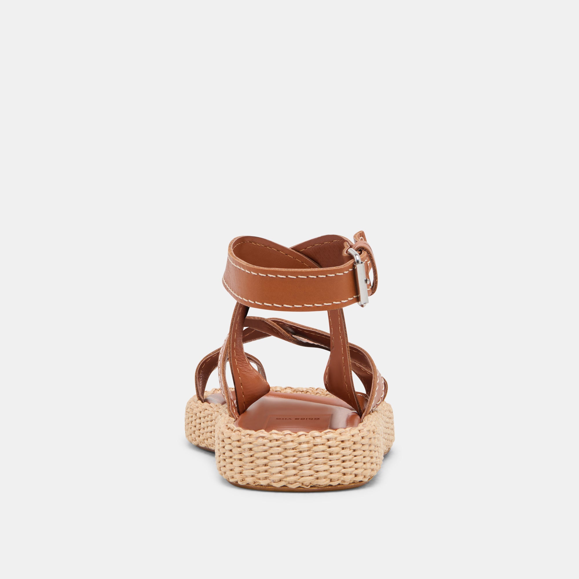 ROXIE SANDALS BROWN LEATHER - Image 8