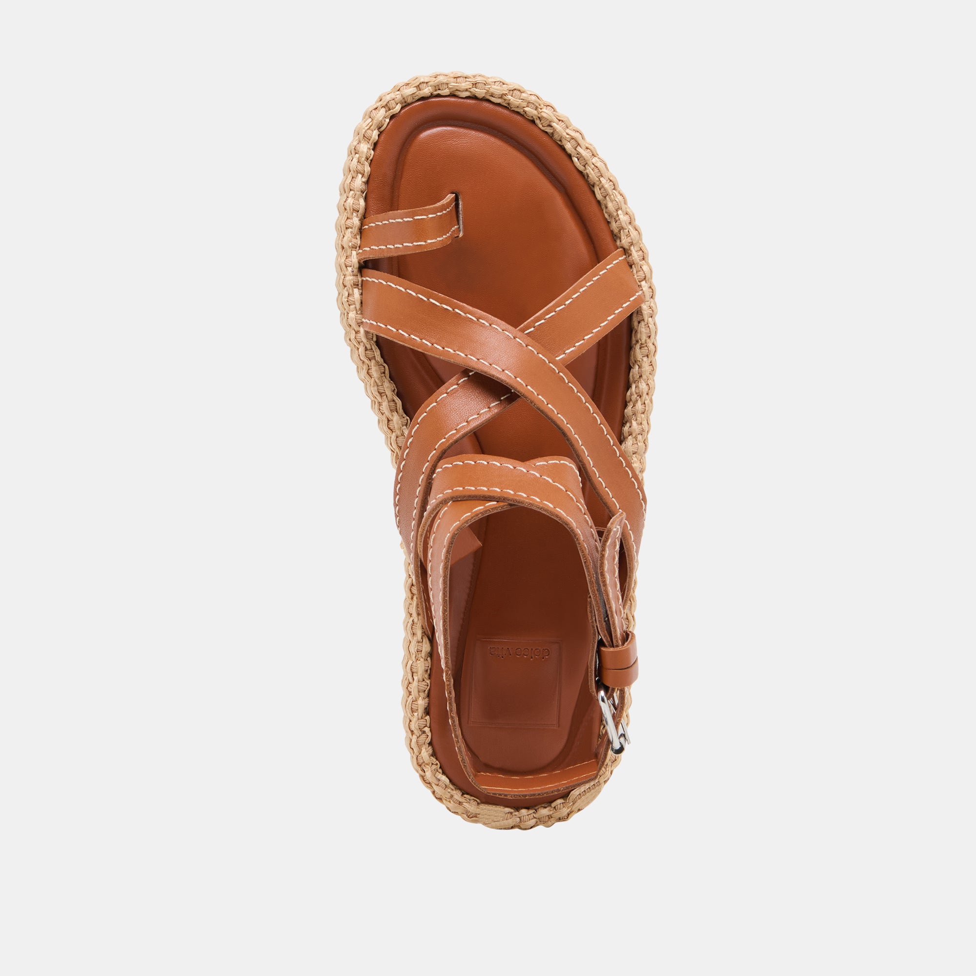 ROXIE SANDALS BROWN LEATHER - Image 9