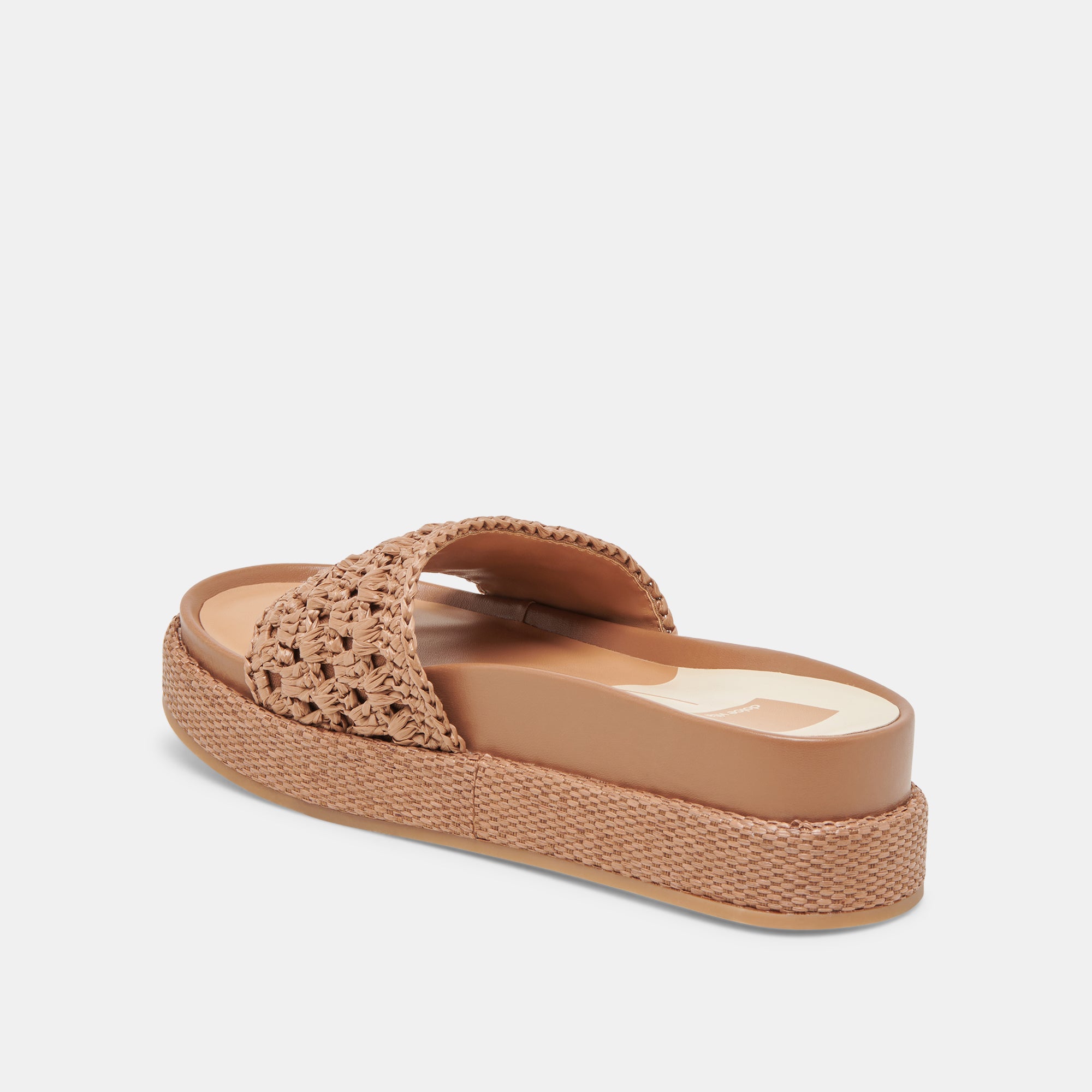 SIDONA SANDALS BROWN RAFFIA - Image 7