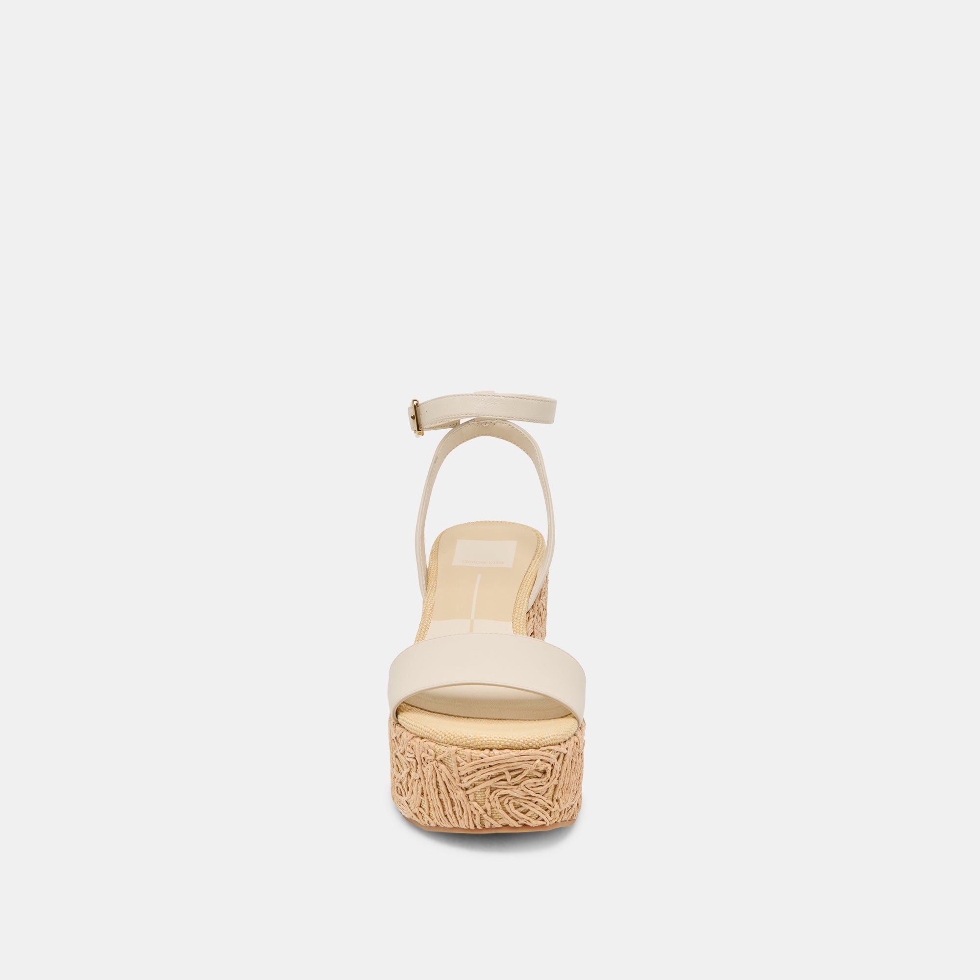 TALISA WEDGES IVORY LEATHER - Image 6