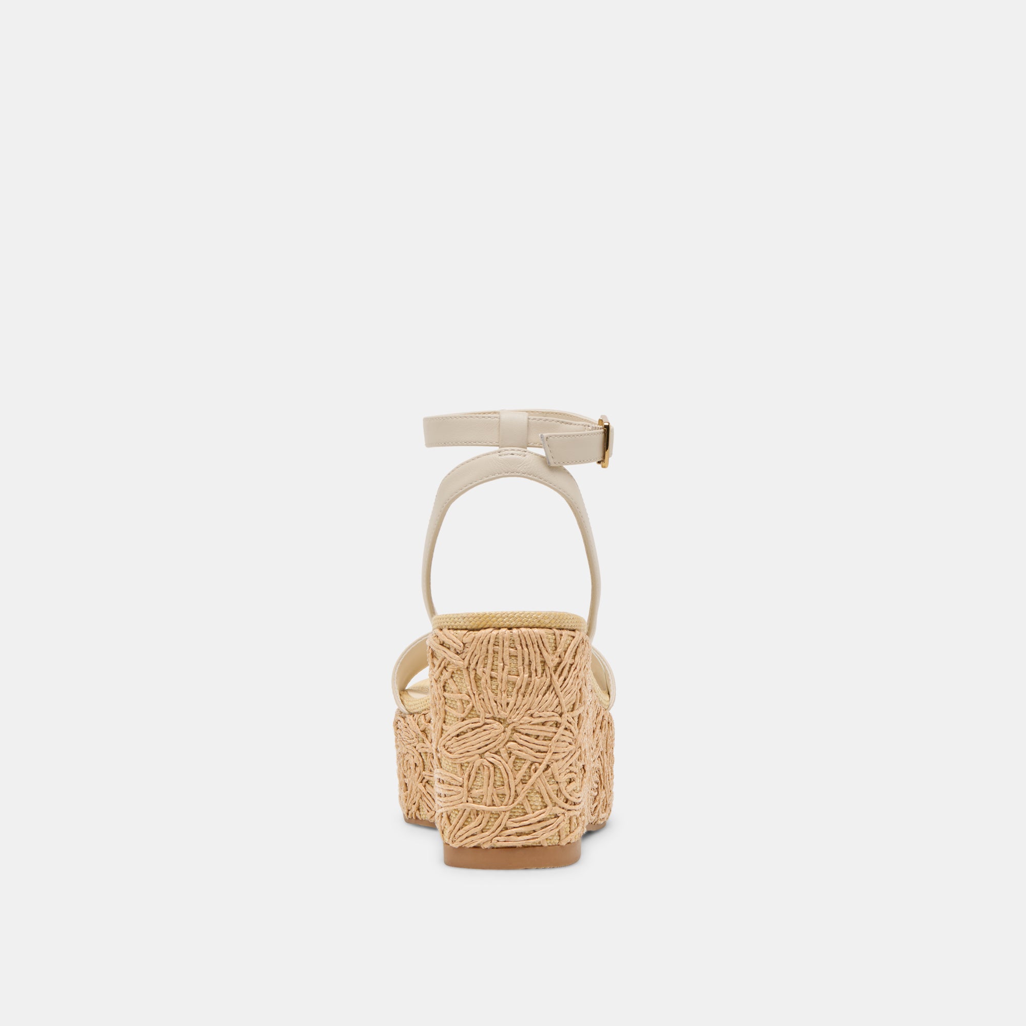 TALISA WEDGES IVORY LEATHER - Image 7