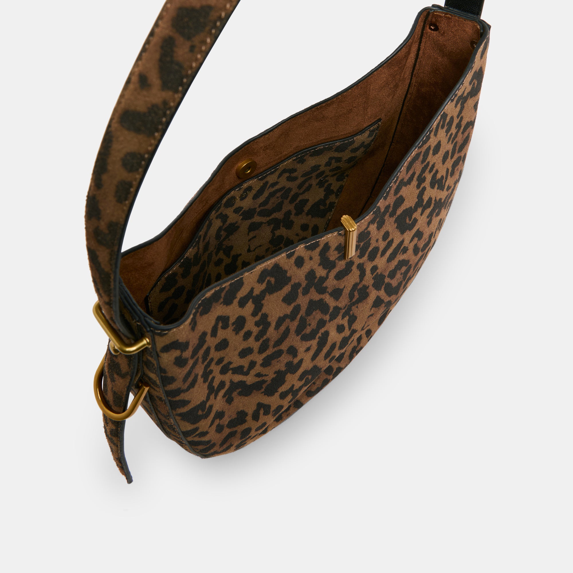 BREE SHOULDER BAG LEOPARD SUEDE - Image 10