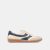 WHITE NAVY LEATHER