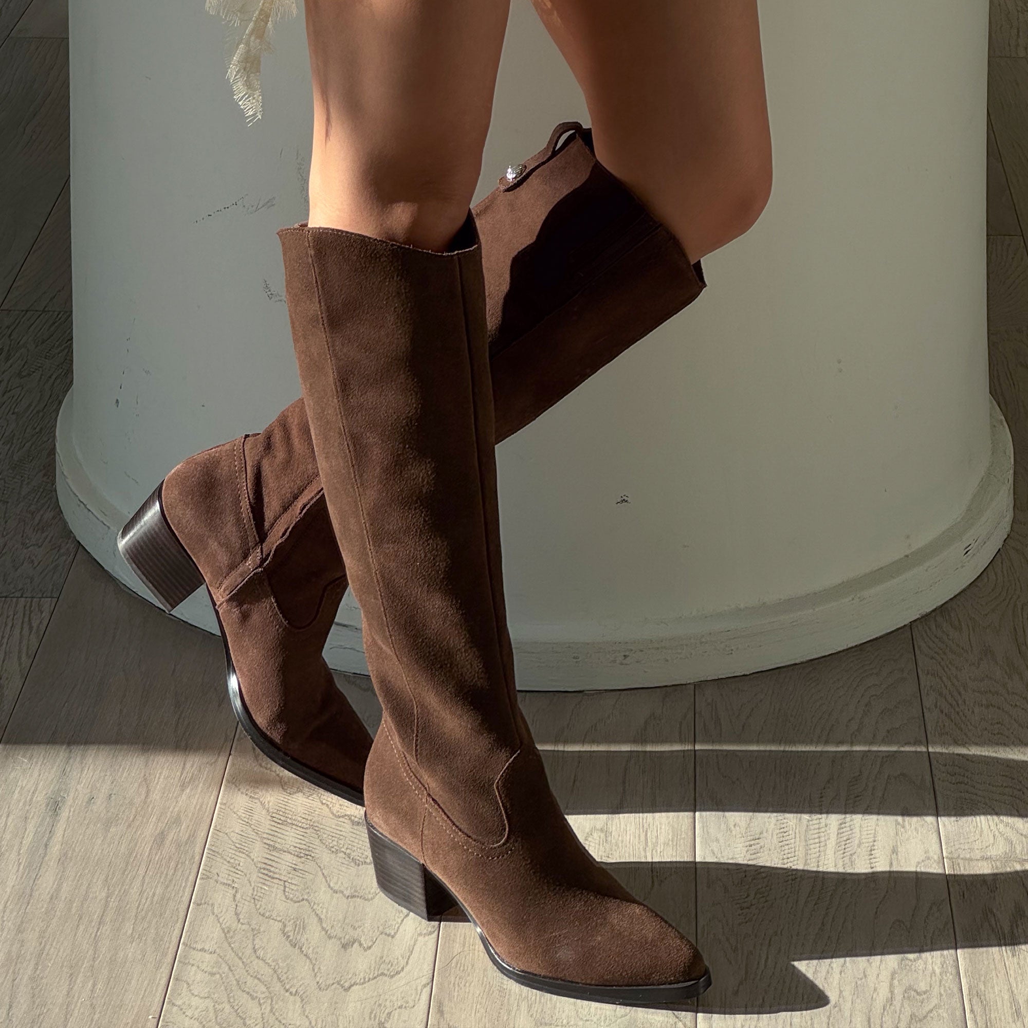 VIRONA H2O BOOTS DK BROWN SUEDE - Image 2